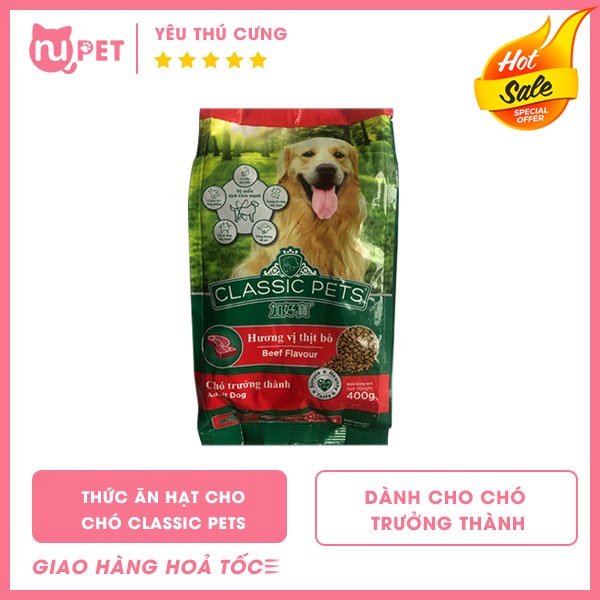 Hạt dành cho chó trưởng thành CLASSIC PETS