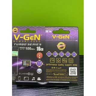 ➬ Bộ Nhớ V-GEN 16GB (Clas 10) SERIES TURBO SERIES 100MB / S ❈