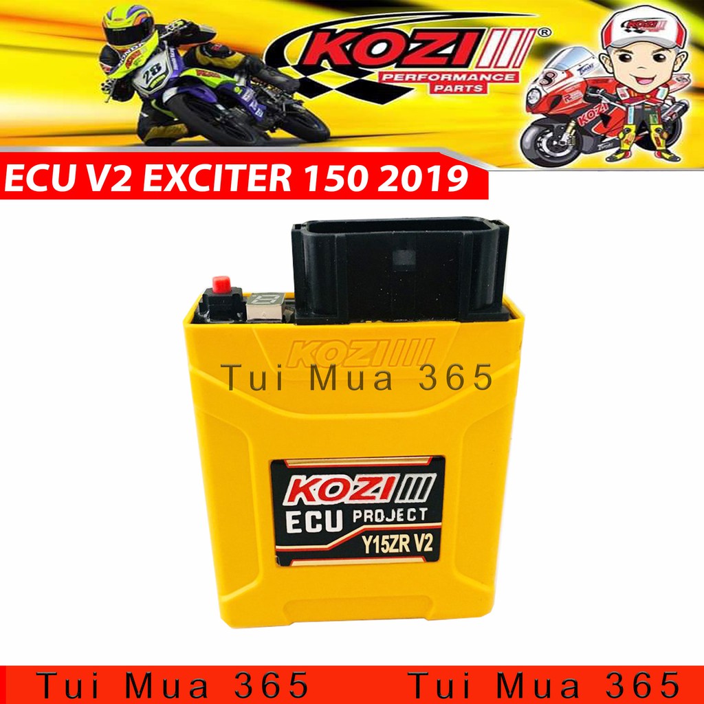 ECU V2 Độ Mở Tua 8 Map Chỉnh Kozi Yamaha Exciter 150cc 2019