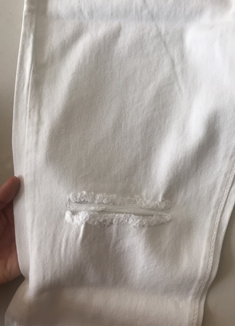 [ SẴN xl đen ] Quần baggy rách gối ulzzang / quần baggy jean suông _ có ảnh thật cuối | BigBuy360 - bigbuy360.vn