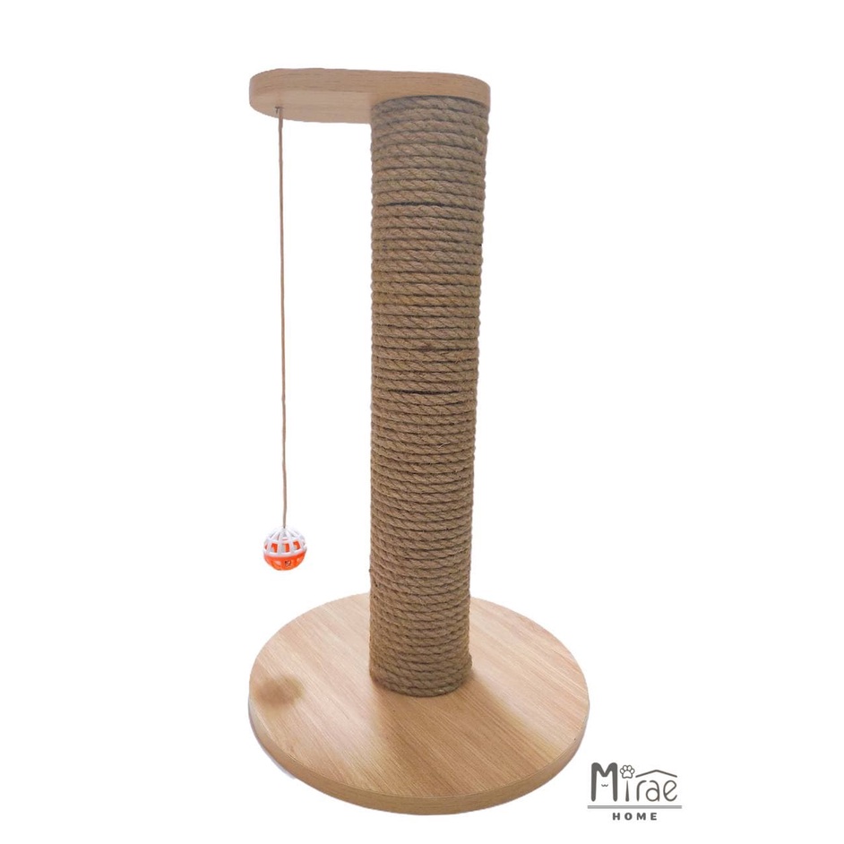 Trụ cào móng cho mèo, bàn cáo móng cho mèo dây thừng nhựa, gỗ MDF chống ẩm Mirae Home giúp mèo xả stress Mirae Home CTS0
