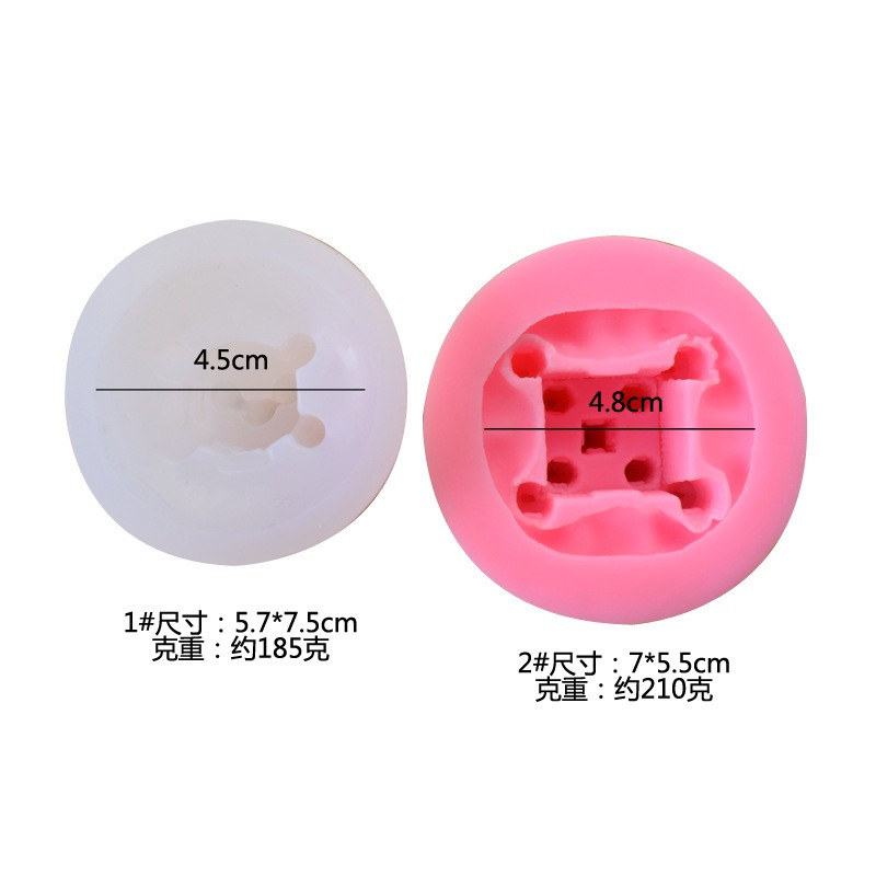 Khuôn silicon 4D Lâu đài