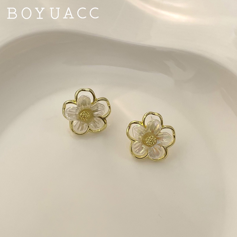 Khuyên Tai Đính Đá Ngọc Trai Nhân Tạo Phong Cách Retro Thời Trang Mùa Hè Hàng Mới 2022 Dành Cho Bạn Nữ