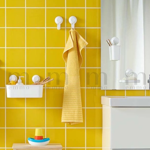 LỌ ĐỰNG BÀN CHẢI ĐÁNH RĂNG, DỤNG CỤ PHÒNG TẮM IKA CHÍNH HÃNG - TISKEN