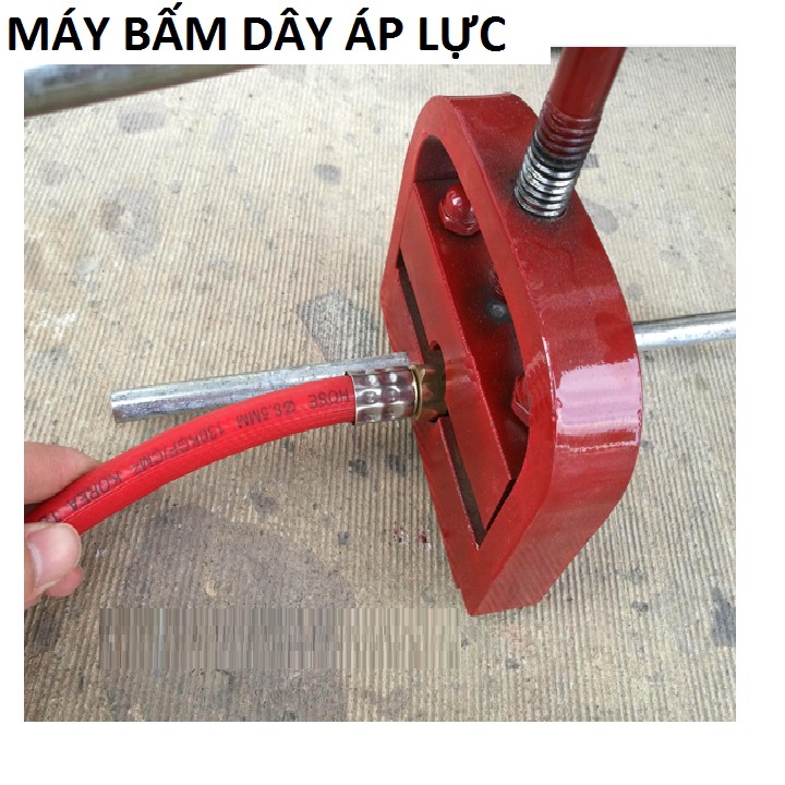 Máy bấm ép ống bằng tay