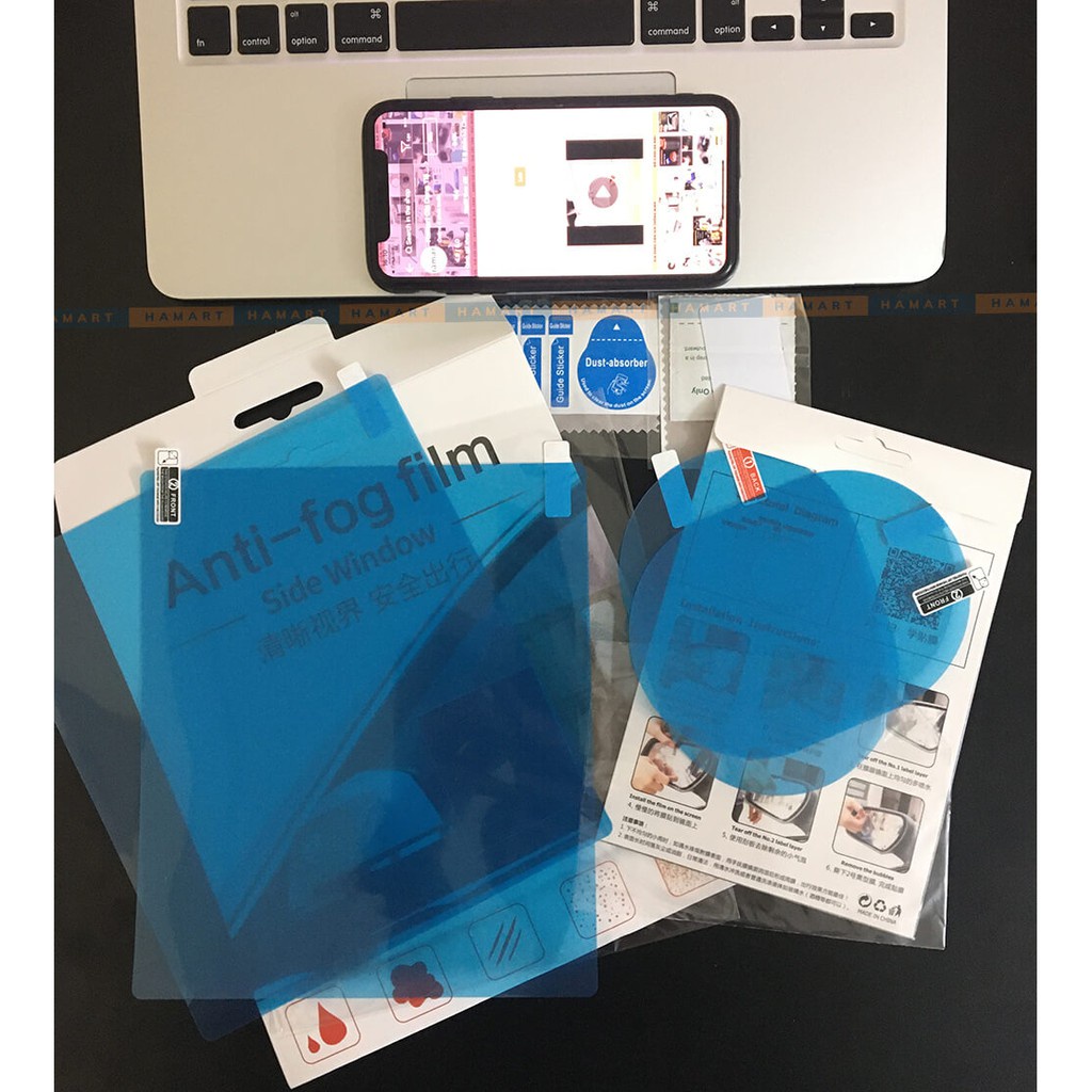 Miếng dán gương ô tô chống nước mưa chống xước