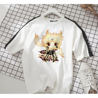 Áo thun Cotton Unisex - Nhân vật Hinata - Naruto - Chibi - Naruto tiên nhân