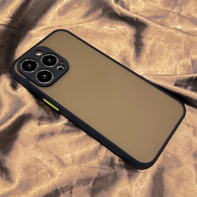 Ốp lưng trong suốt nhám chống sốc thời trang cho tương thích for i-phone 14 pro max  X XS MAX XR 9 8 7 6 6S PLUS 11 12 PRO MAX