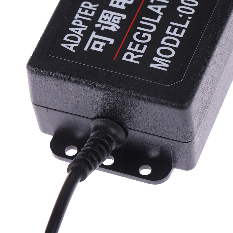 ECSG 3-12V 5A Voltage Variable Adjustable AC/DC Power Supply Adapter Display