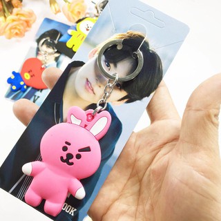 Móc Khóa BTS Cao Su