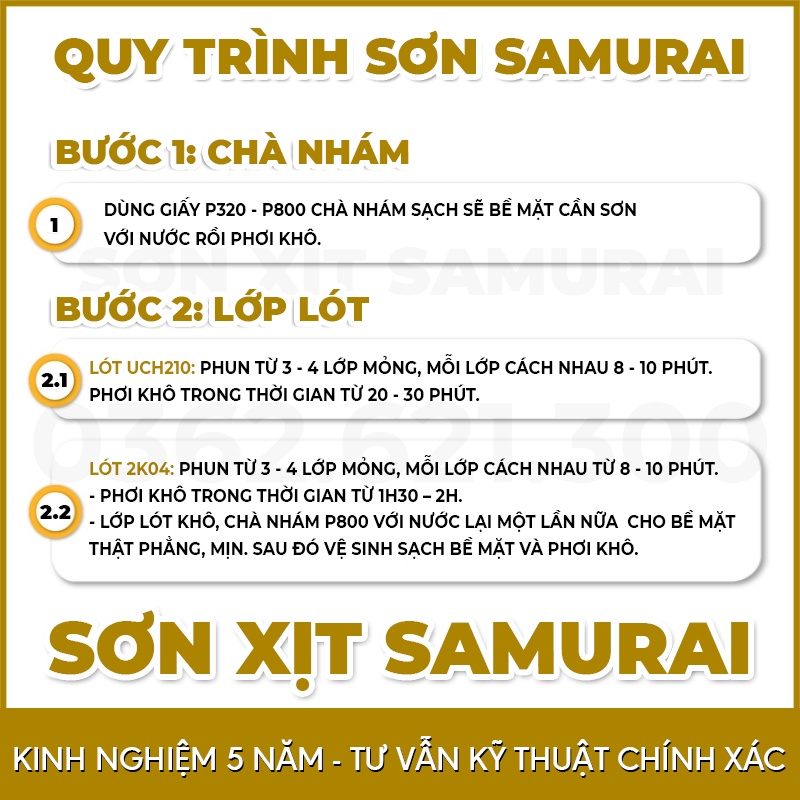 Sơn Samurai - Sơn Lót UCH210