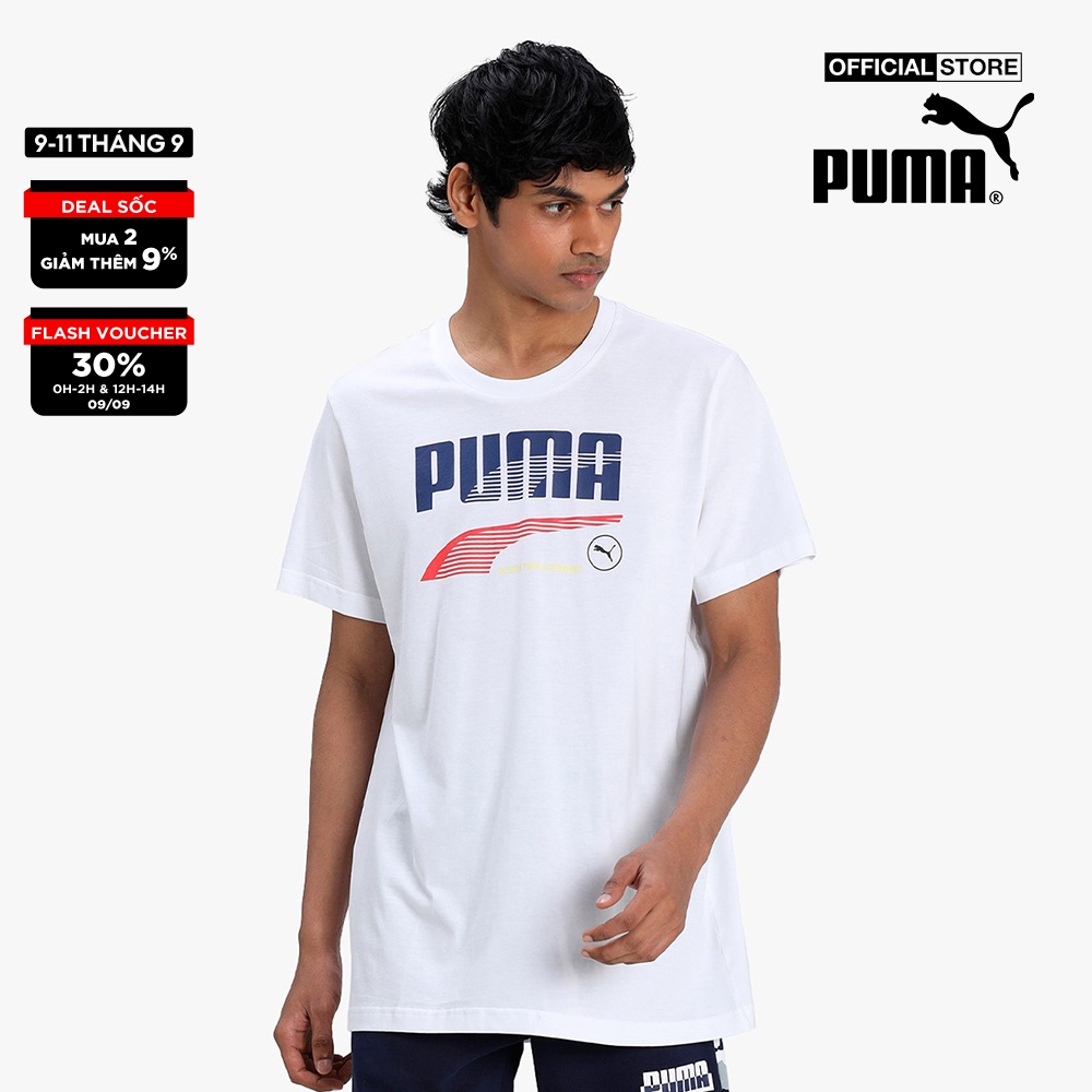 PUMA - Áo thun nam ngắn tay Decor8 Graphic 531083-02