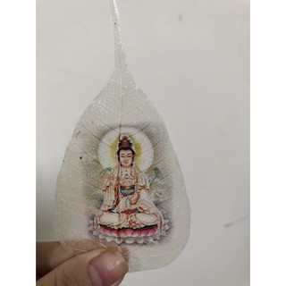 LÁ BỒ ĐỀ PHONG THỦY IN HÌNH ĐỨC PHẬT