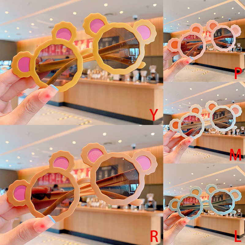 Kính Mát Họa Tiết Hoạt Hình Dễ Thương Cho Bé