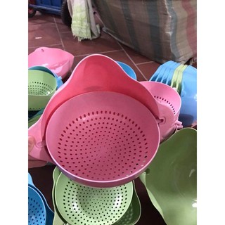 BỘ KHAY RỔ HỨNG NƯỚC LÚA MẠCH.