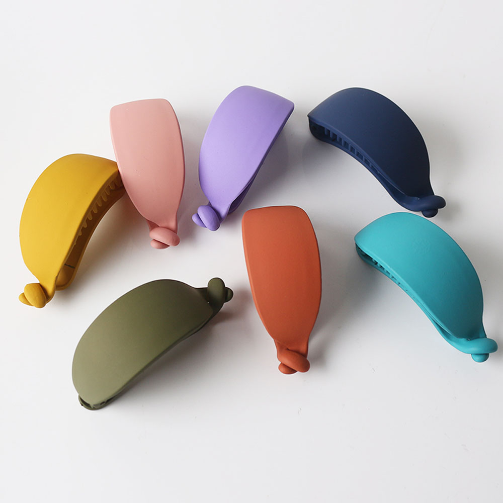 Kẹp Tóc Hình Quả Chuối Nhiều Màu Thời Trang Cho Nữ