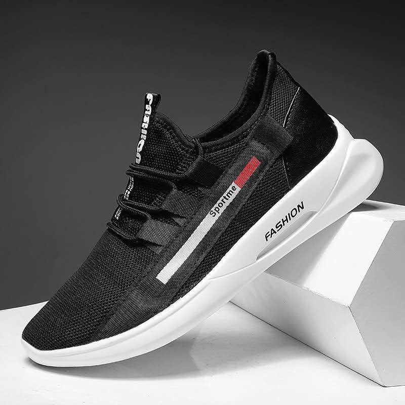 Giày sneaker IELGY trọng lượng nhẹ thoáng khí thời trang chạy bộ cho nam