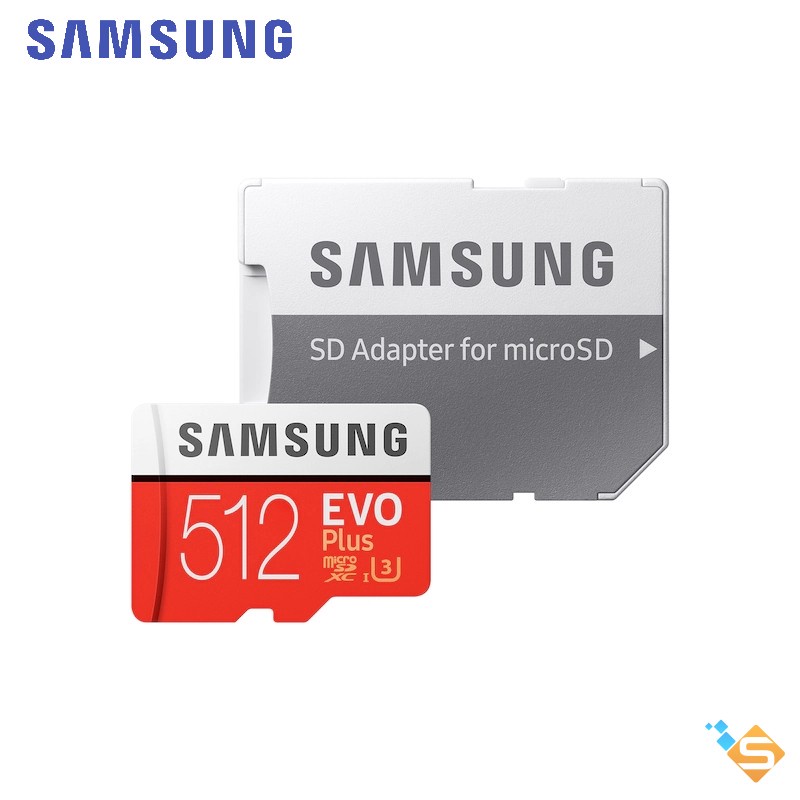 Thẻ Nhớ MicroSDXC SAMSUNG EVO Plus 512GB 256GB C10 U3 UHS-1 Read 100MB/s MB-MC512HA/APC - Bảo Hành Chính Hãng 5 Năm