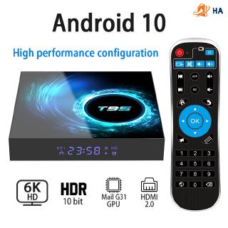 Set TV Box 2020 New Android 10.0 T95 2GB 16GB /4GB 32GB 64GB 4 Lõi 1080P H.265 4K Phích Cắm  AU/EU/UK Tùy Chọn