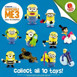 Mô hình nhựa Minion 7cm nhiều mẫu PIKAA