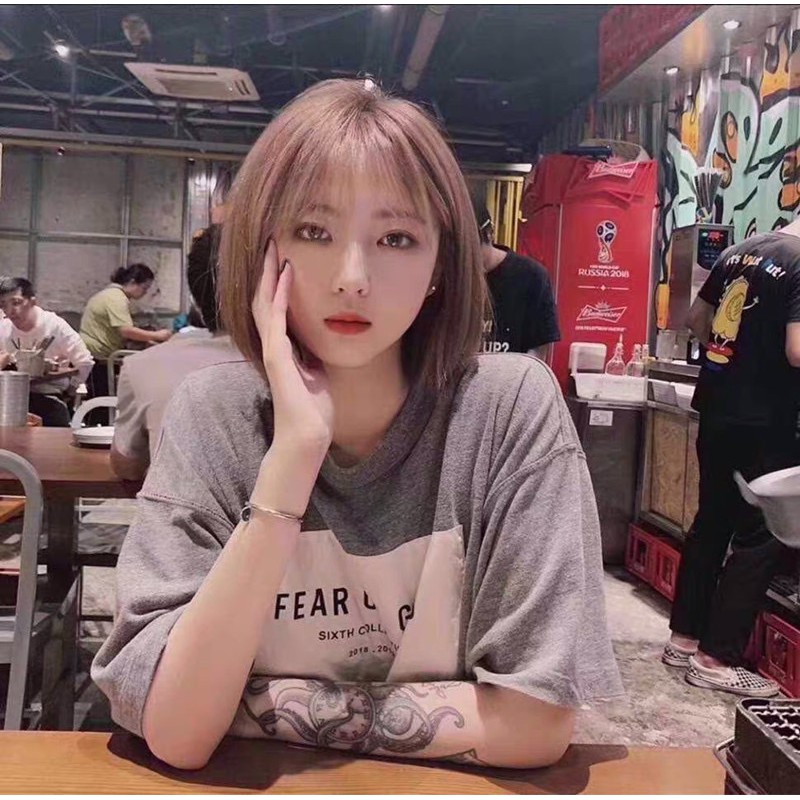 Áo thun tay lỡ Fog sixth xám ghi , áo cotton nam nữ unisex,Cocmer_vn