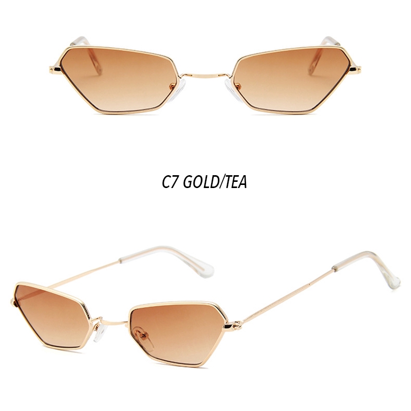 (Hàng Có Sẵn) Kính Mát Màu Sắc Ngọt Ngào Phong Cách Retro Hàn Quốc