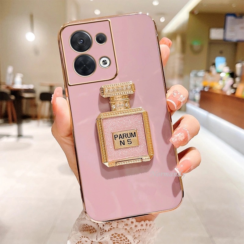 Ốp Điện Thoại Siêu Mỏng Có Giá Đỡ Bảo Vệ Ống Kính Cho Oppo Reno8 Pro 5G Reno7 Z 7 Pro Oppo A77 A57 4G 5G 2022