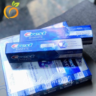 Kem đánh răng siêu trắng crest 3d 158g