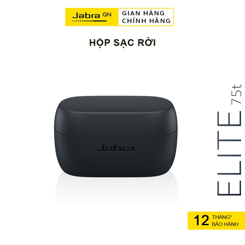 Hộp Sạc Tai Nghe True Wireless Jabra 75T - Hàng Chính Hãng