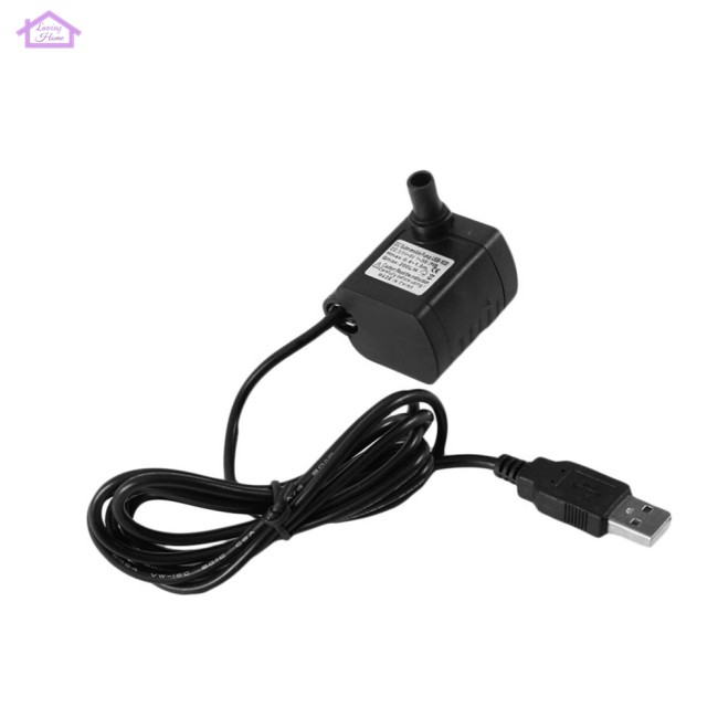 Máy Bơm Nước Mini Vt 3w Usb-1020 Dc3.5V-9V Cho Bể Cá Cảnh