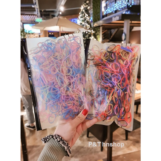 Chun Buộc Tóc Hàn Quốc Nhiều Màu - Loại Dày 500 chiếc