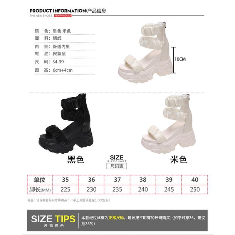 Giày Sandal Đế Dày Thời Trang Mùa Hè Dành Cho Nữ