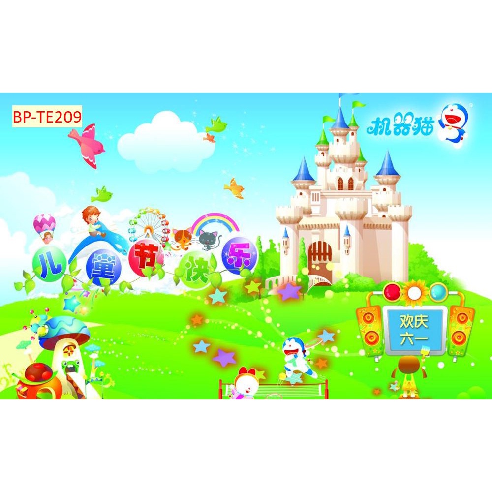 Tranh Dán Tường Phòng Trẻ Em đẹp lung linh, hình ảnh chân thực