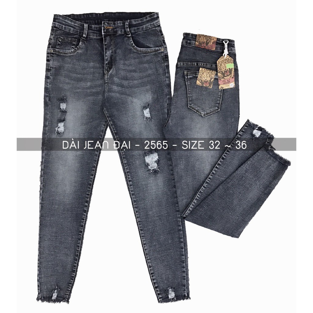 QUẦN JEAN DÀI BIG SIZE CO DÃN SIÊU MẠNH 2565