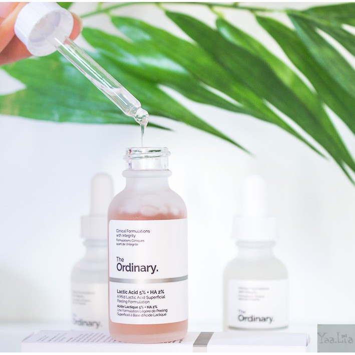 The Ordinary Lactic Acid 5% + HA Serum The Ordinary giữ ẩm, tẩy da chết dịu nhẹ 30ml