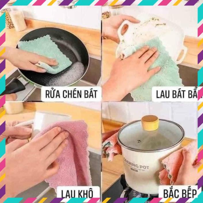 Khăn lau đa năng, lau bếp, lau bàn, lau bát đĩa, tiện dụng