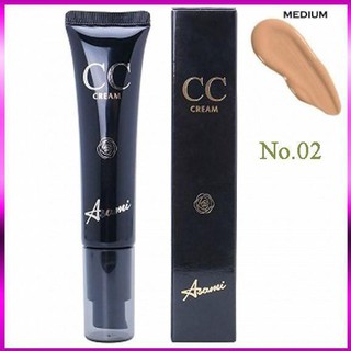 Kem nền chống nắng và che khuyết điểm CC Cream Asami #02 Hàn Quốc 30ml (màu sáng)