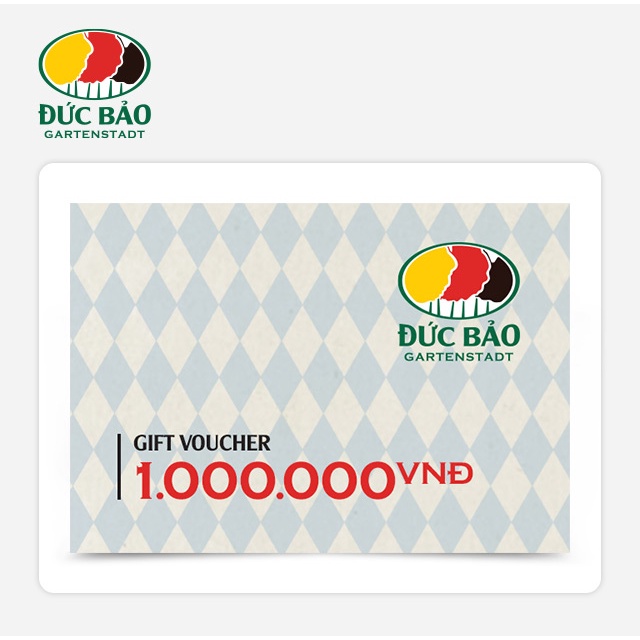 Gartenstadt Restaurant - Phiếu quà tặng trị giá 1000K