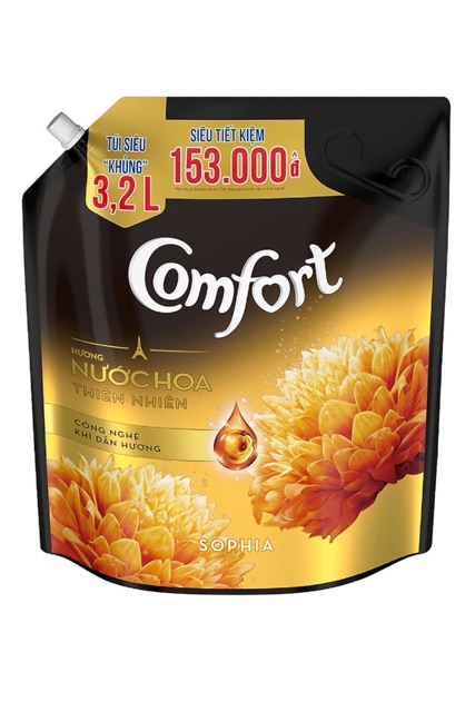 Nước Xả Vải Comfort Túi 3,2L Bella/Sophia