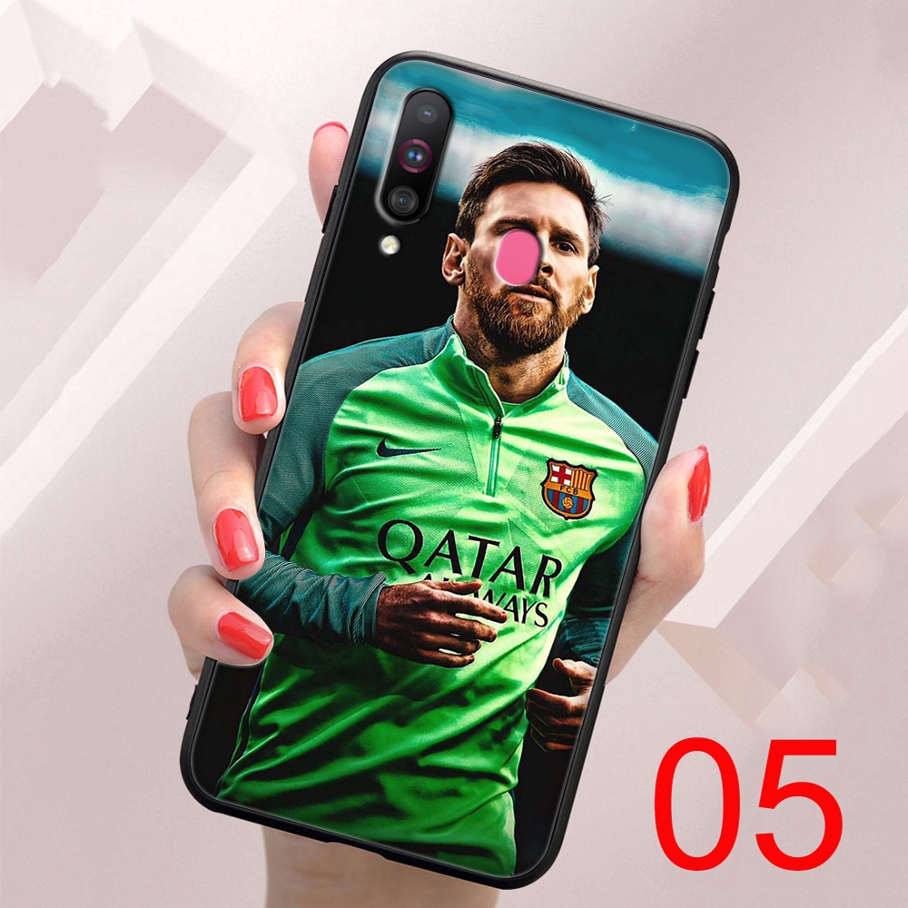 Ốp điện thoại dẻo in hình Lionel Messi cho Samsung Galaxy S20 Plus A01 A11 A21 A41 A51 A71 A81 Ultra