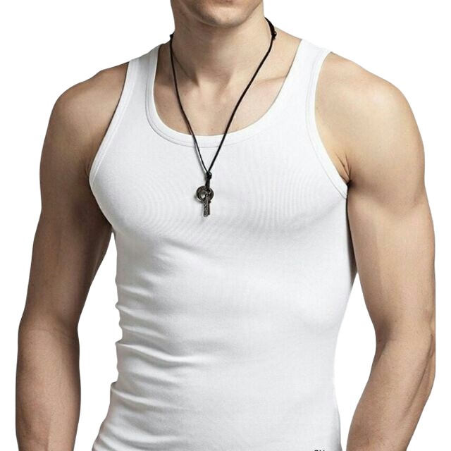 Áo Ba Lỗ Nam Aristino Thun 3 Lỗ Trắng Trơn Lót trong Sơ Mi 100% Cotton Mềm Mịn Co Giãn Siêu Thấm Mồ Hôi Áo Tank top AC21