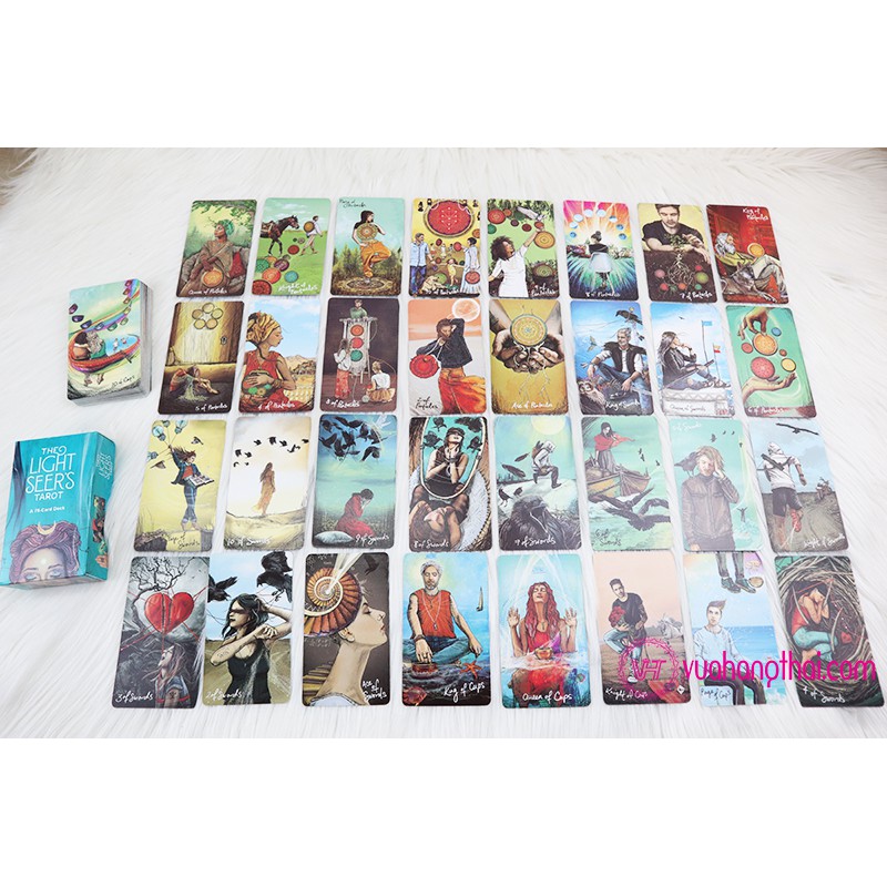 Bộ Bài Bói Bài Light Seer's Tarot Cao Cấp