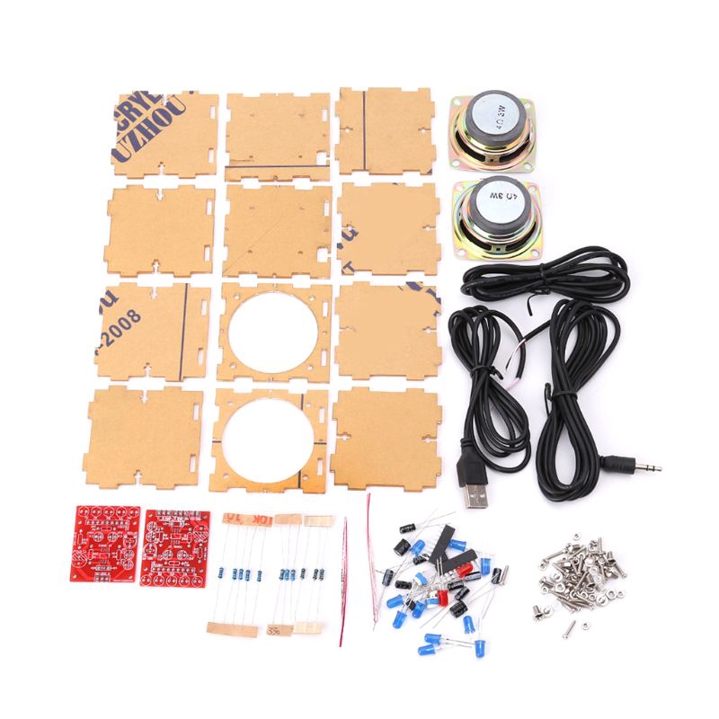 Set phụ kiện lắp ráp loa 3W mini DIY