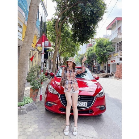 Giày thể thao sneaker Burberry cực xinh đế bằng fullbox êm chân