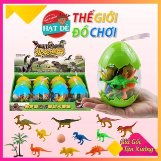Đồ chơi mô hình trứng chứa khủng long, chứa hơn 10 loại khủng long cho bé thoả sức khám phá