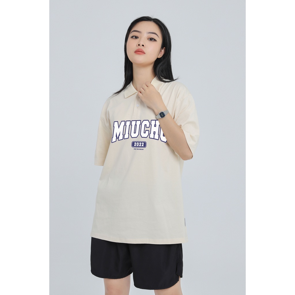 Áo thun polo cotton nữ unisex basic MP001 Miucho