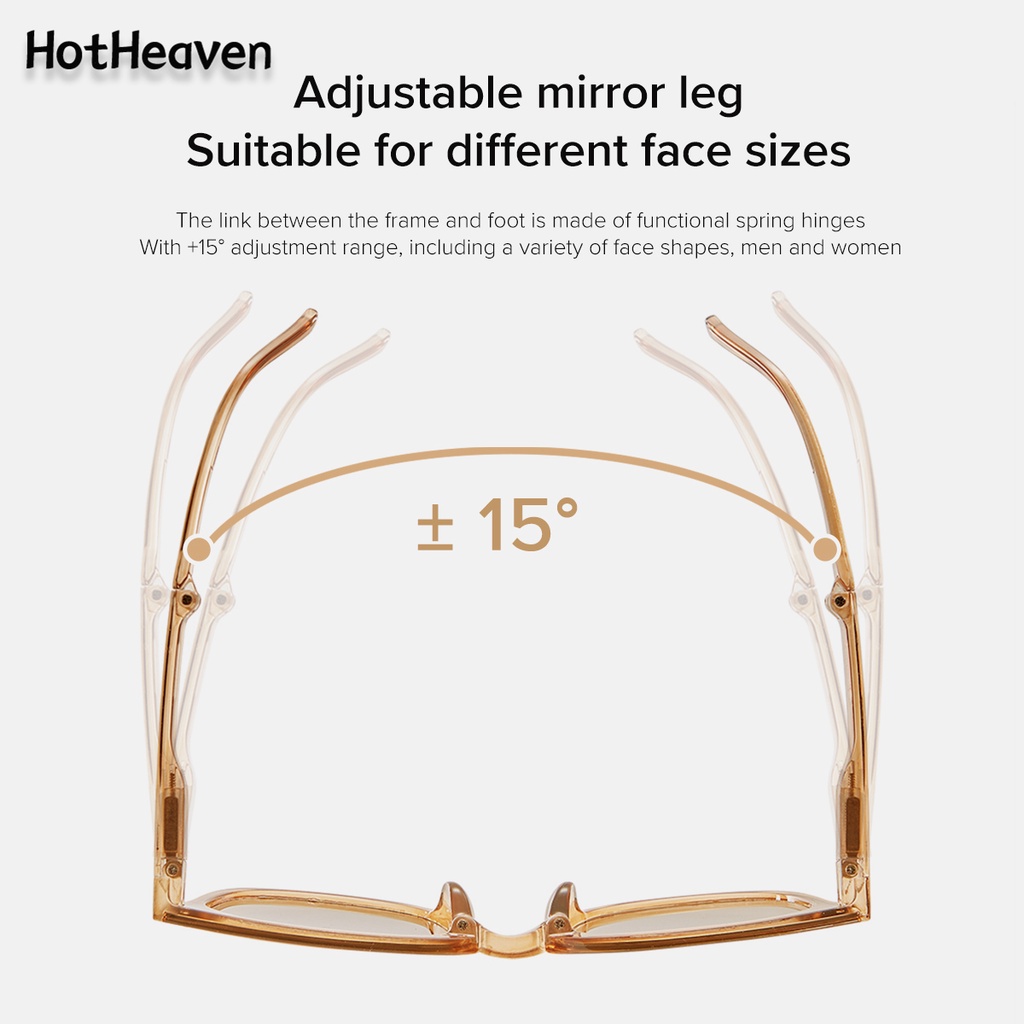 Kính Mát Gọng Oval Chống Tia UV400 Dạng Gập 4 Màu Tùy Chọn Thời Trang Unisex