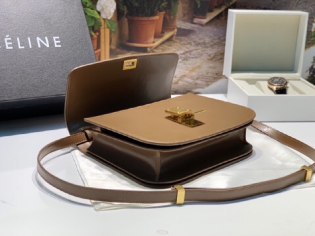 Túi ciline màu nâu bò