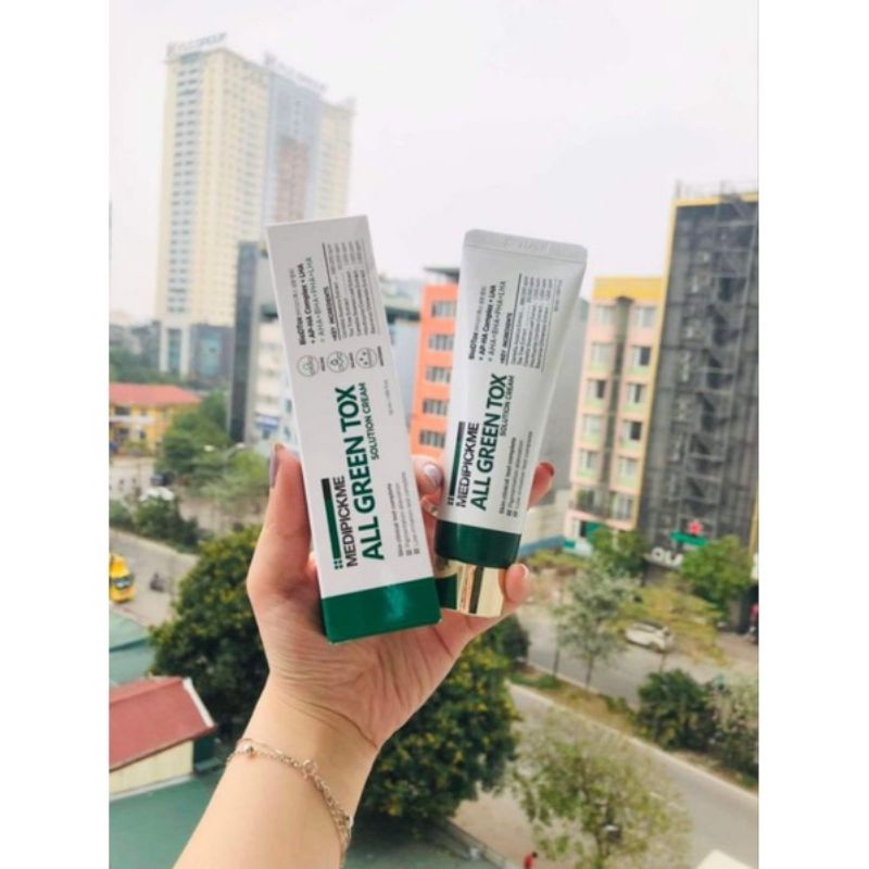 Kem dưỡng All Green Tox Solution của MEDIPICKME 50ML