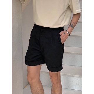 Quần short kaki đen